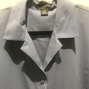 Elementz Tops - Elementz 1X Periwinkle Blouse Elementz Tops - Elementz 1X Periwinkle Blouse